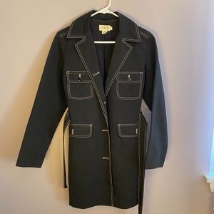 J. Crew Contrast Stitch Jacket